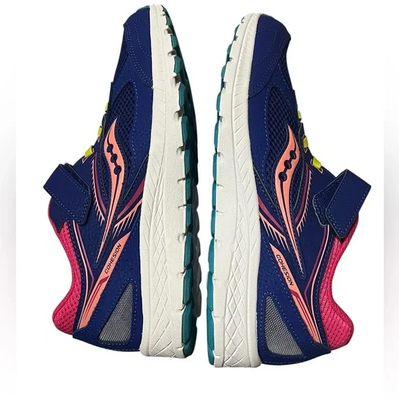 Saucony ladiesSneakers in Blue and Pink with Neon Accennt new without tag - Picture 5 of 13